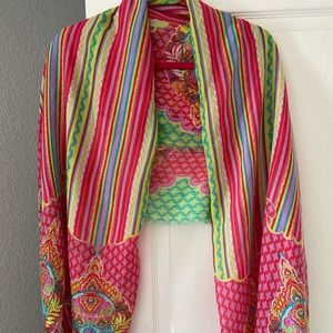 Vera Bradley Paisley in Paradise Skull Scarf